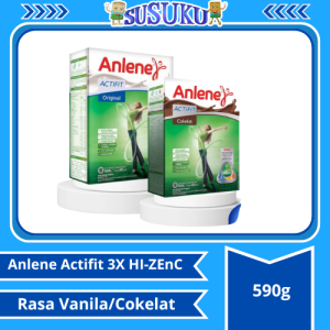 Anlene actifit 590g Vanilla/Cokelat