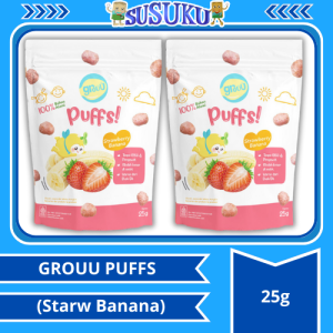GROUU PUFFS 25gr (Starw Banana)