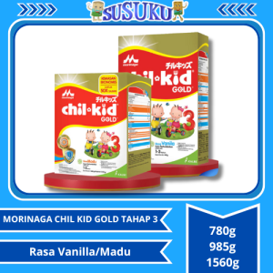 MORINAGA CHIL KID GOLD TAHAP 3 780g/985g/1560g