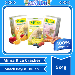 Milna Rice Cracker 5x4g