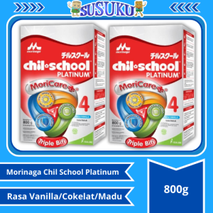 Morinaga Chil School Platinum Susu Pertumbuhan Anak 3-12 tahun 800g