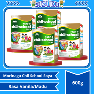 Morinaga Chil School Soya Susu Pertumbuhan Anak 3-12 tahun 600g
