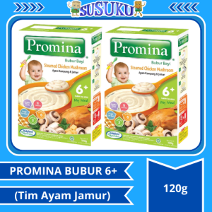 PROMINA BUBUR 6+ 120gr (Tim Ayam Jamur)