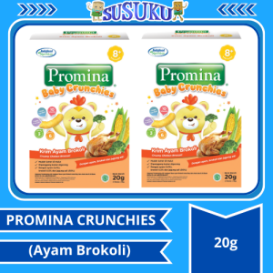 PROMINA CRUNCHIES 20gr (Ayam Brokoli)