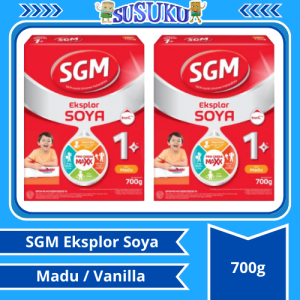 SGM Eksplor Soya Rasa Madu/Vanilla 700g